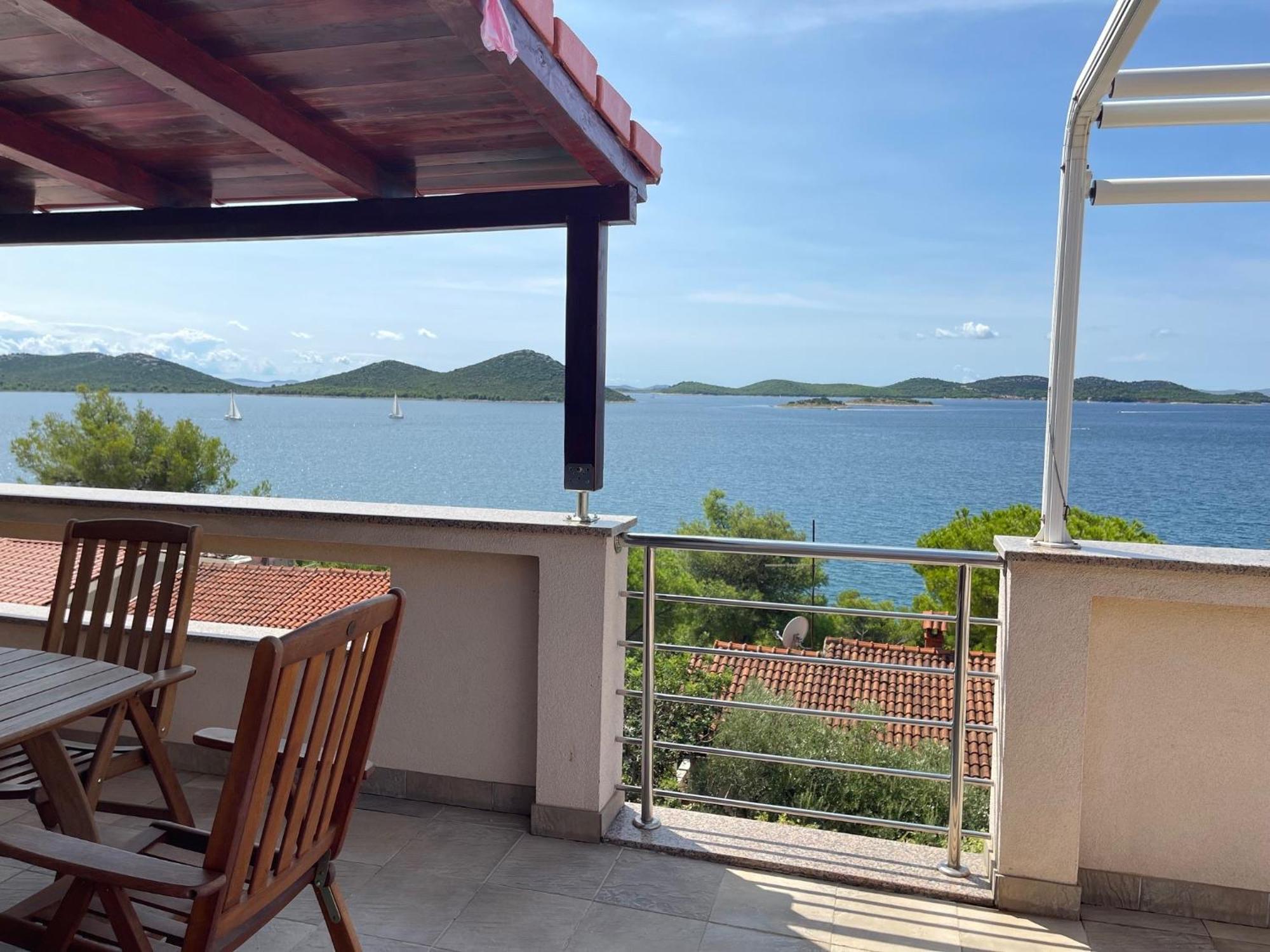 Apartment Mona 1, Fantastischer Meerblick 德拉格 外观 照片